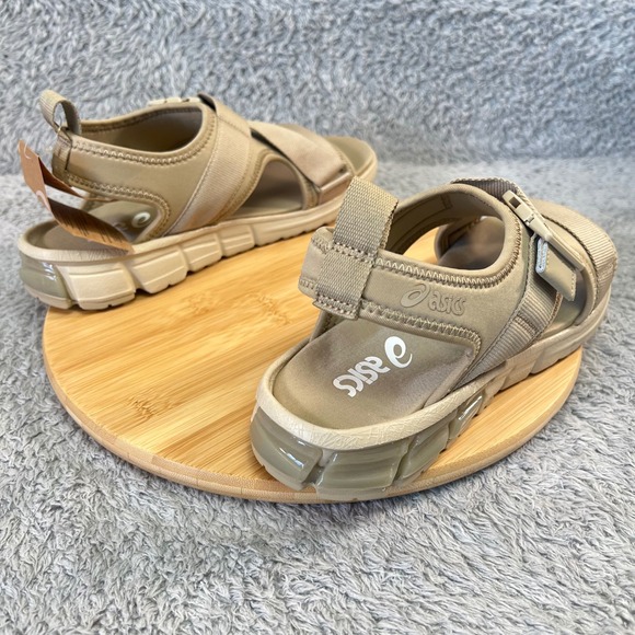 Asics Sandals Tan Mens 11 Gel-Quantum 90 SD Athleisure Buckle Strap Comfort main image 7